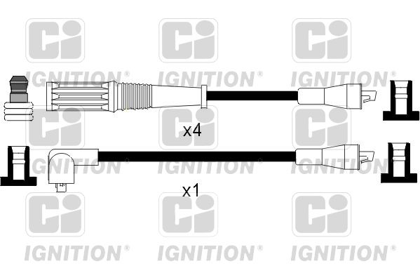 QUINTON HAZELL uždegimo laido komplektas XC1112